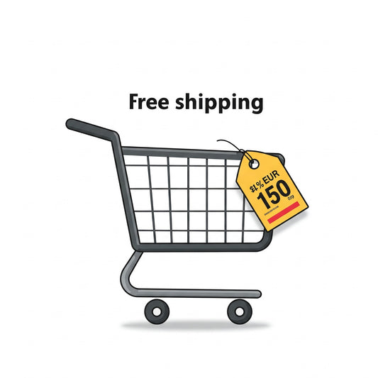Kostenloser Versand ab 150 € Warenwert – Jetzt sparen!